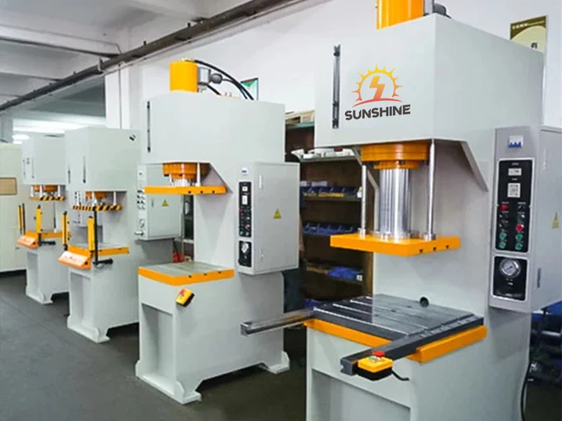 Single Column PLC C-Frame Press Hidrolik untuk Bearing Punching (HP-20C)