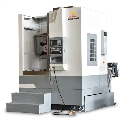 Mesin Bubut Vertikal Kecil CNC Berkecepatan Tinggi