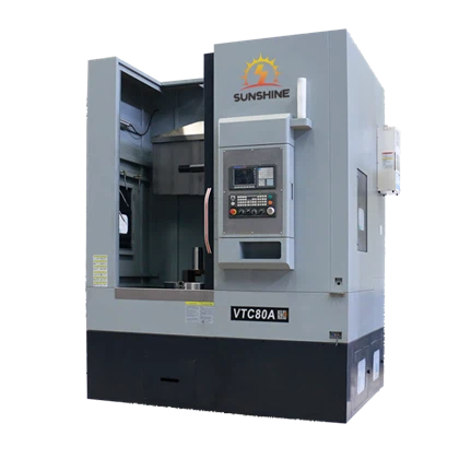 VTC80A Mesin Bubut Vertikal CNC Peralatan Khusus Untuk Pengolahan Bubut Vertikal CNC Drum Rem