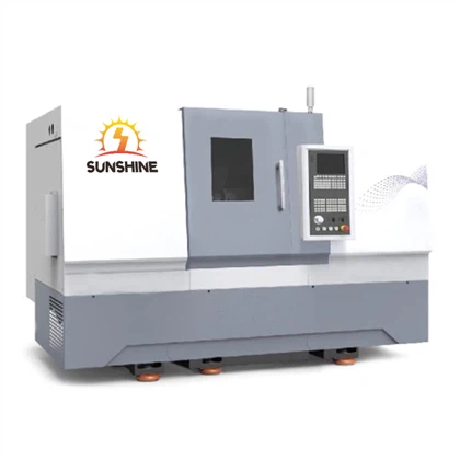 Pemotongan Miring CNC Panjang Pemotongan 500 Mesin Bubut CNC