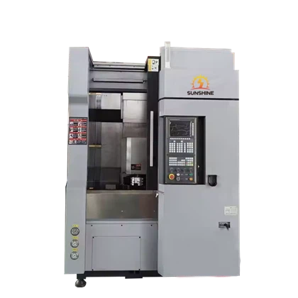 Mesin Bubut Vertikal CNC VTC65c, Bubut Vertikal CNC Kaku, Pemotongan Intensitas Tinggi, Pemrosesan Cakram